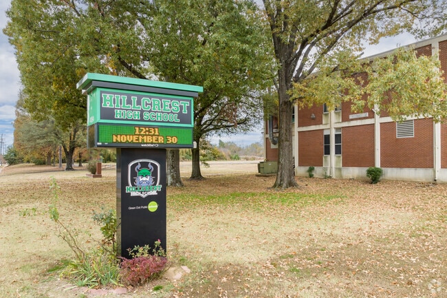 Hillcrest High School is located at 4184 Graceland Dr in Memphis.