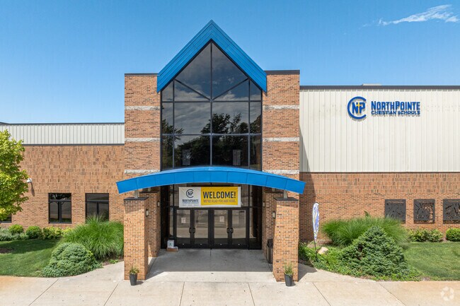 NorthPointe Christian School is located on Leonard Ave near highway 96.