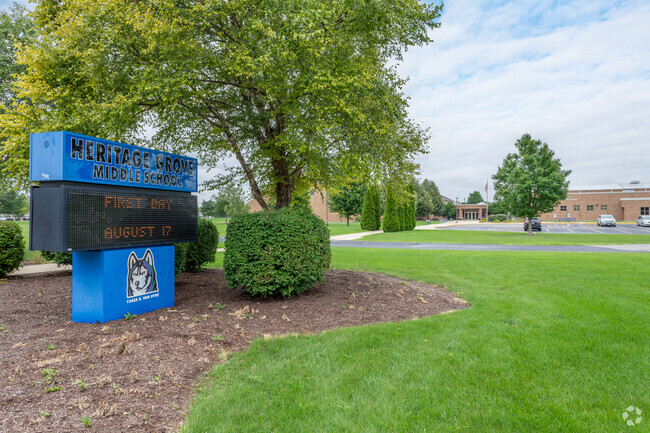 Heritage Grove Middle School is a highly-rated, public school in Plainfield, IL.