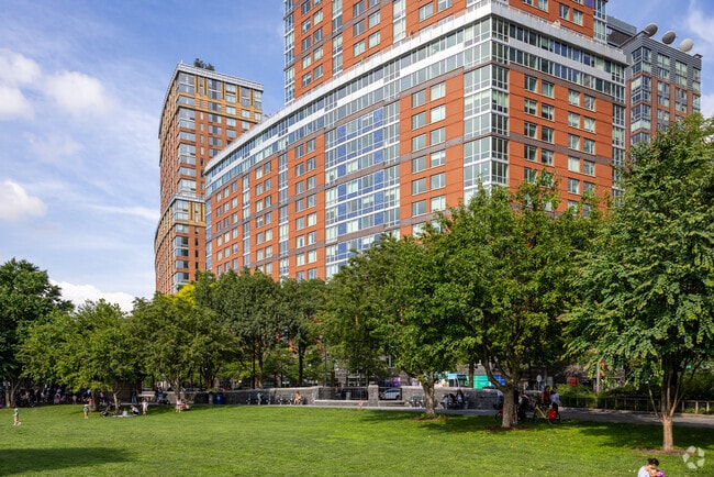 Nelson A. Rockefeller Park is open to the public.