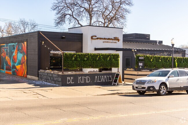 Lafayette's South Public Road is lined with dining and retail options.