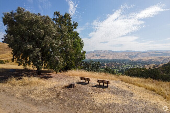 Santa Teresa County Park near Chantillery has amazing views of the valley below.