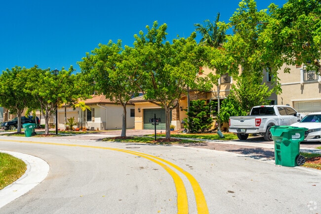 Rows of single family homes with lush landscaping and trees are found throughout South Dade.