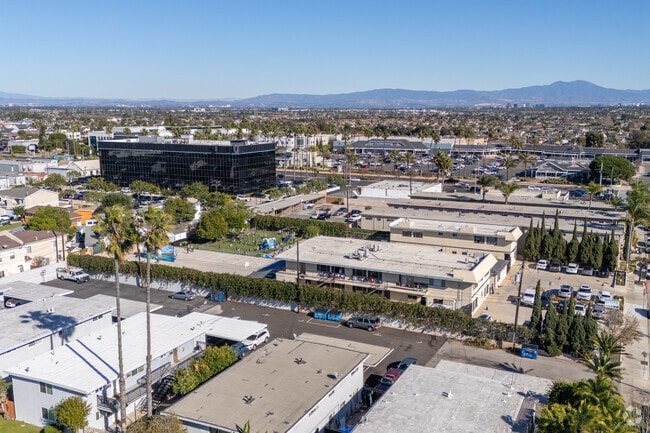 Elevated views of Kinetic Academy and the surrounding landscape.