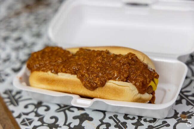 Dubose Bait Center is known for their famous hot dogs.