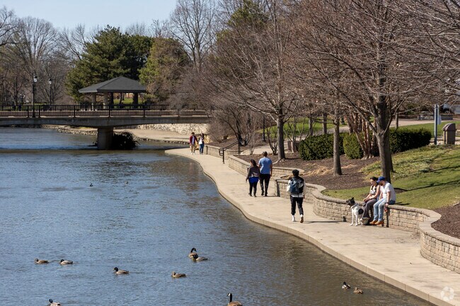 Greene Valley residents can head downtown to enjoy the riverwalk.