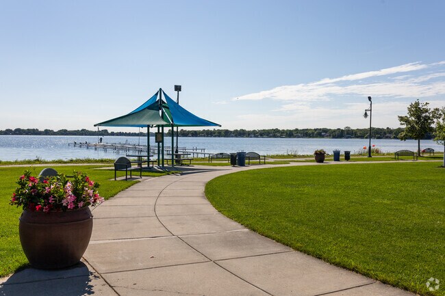 Lake Side Park in Isanti Northern Suburbs.