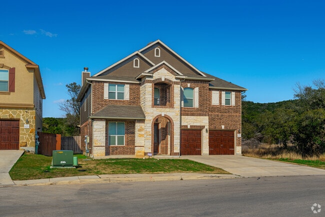 Large single-family homes with two garages are popular in Cedar Creek.