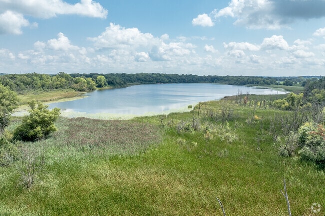 McCanna Park offers serene views of wetlands along the quiet shoreline of Browns Lake.