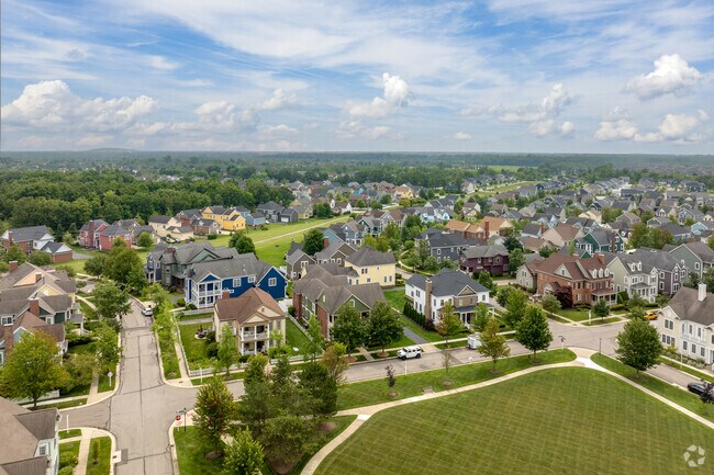 Colorful homes and nearby green spaces make Canton a wonderful place to call home.