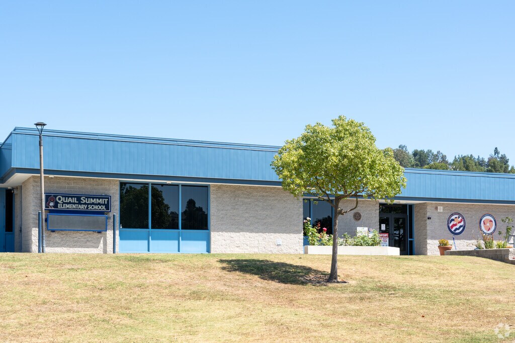Entrance to Summit Elementary School in Diamond Bar, Ca.
