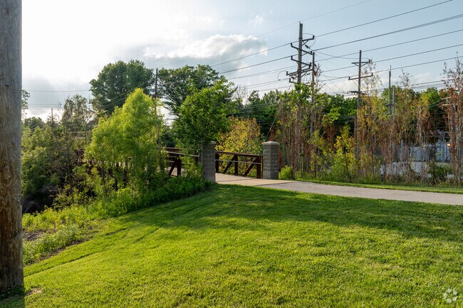 The Maline Trail runs through Bella Fontaine Park.