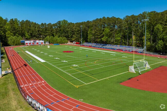 Enjoy the Dunwoody High School track and field.