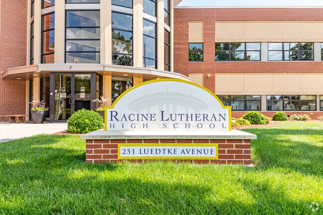 Racine Lutheran High School is located at 251 Luedtke Ave. in Racine, WI.