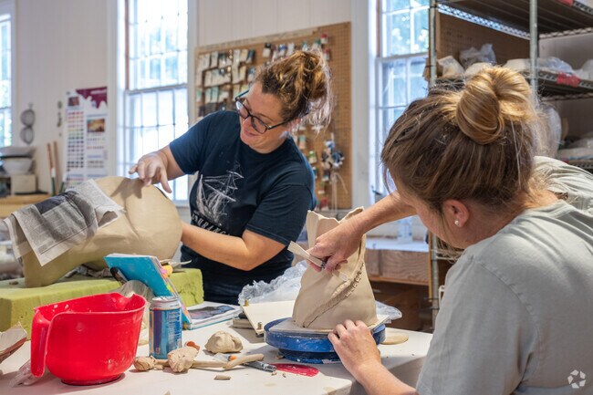 Join a class at the Meetinghouse Clay Center in Cataumet.