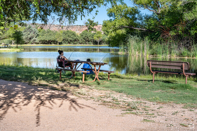 Dead Horse Ranch State Park is a great place to go fishing with friends and family.