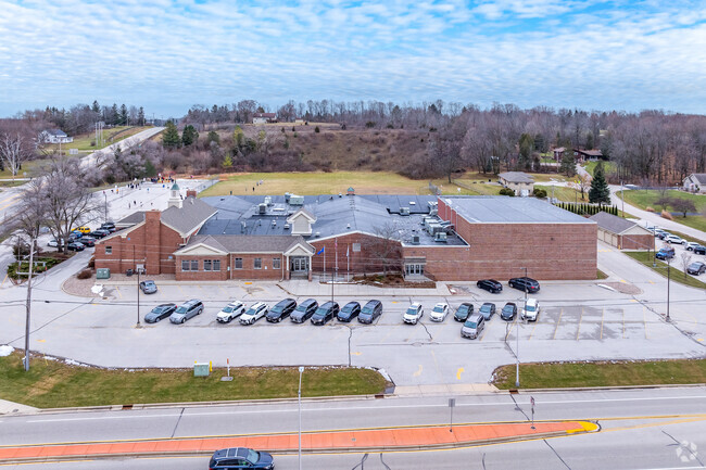 An aerial of Richfield Middle school.