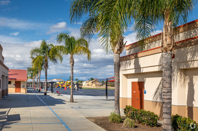 Students enjoy the atmosphere at May Ranch Elementary School in Perris.