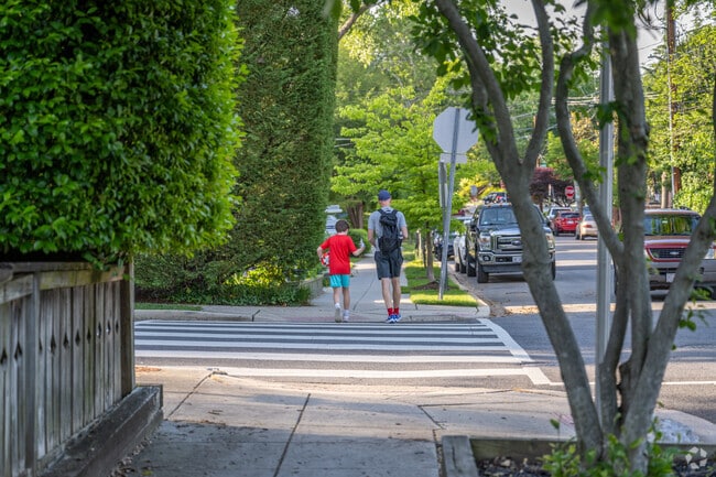 Quiet, pedestrian friendly streets the hallmark of Wesley Heights.