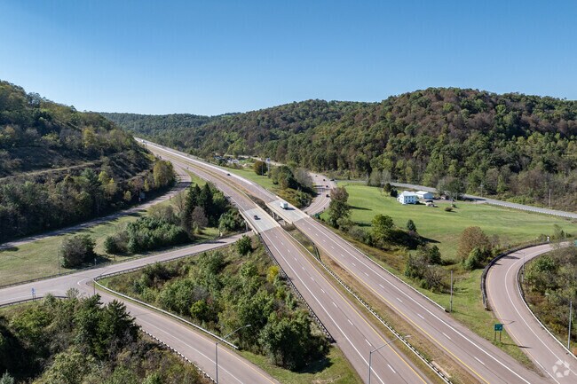 I-68 is the nearby main highway for residents of Oakland.