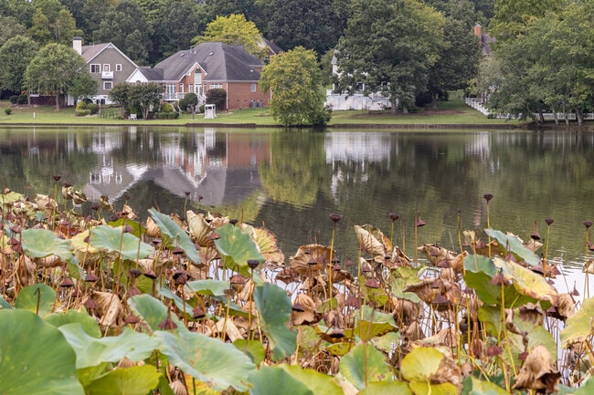 Adams Farm has a beautiful large lake that locals love year round.