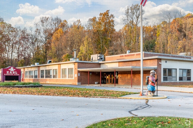 Kids in grades K-5 can attend Earl Elementary School.