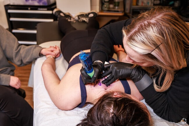 Residents of Fayetteville visit Keepsake Tattoo for fresh ink from skilled artists.