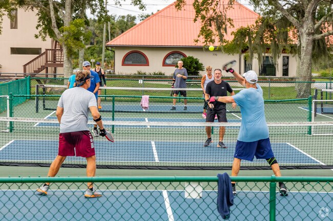 Pickleball is the hot new spot for residents of Mayfair Garden Acres.