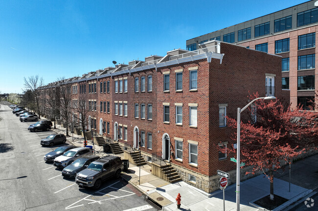 Wide streets are a common sight in west Baltimore, especially in Sharp-Leadenhall.