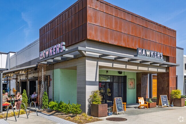 Hawkers offers an Asian street food-inspired menu just minutes from The Oaks.