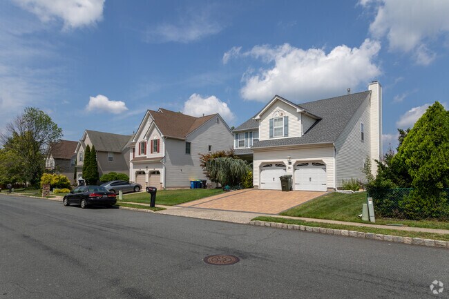 Bradley Gardens has many newer developments with colonial-style homes.