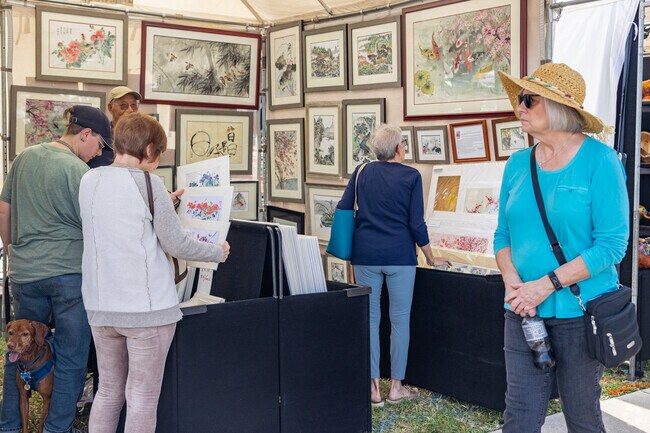 The 28th Annual Art Fest allows Lake Park residents to purchase hand made artwork.