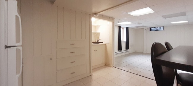 Pantry/Cooking Area no oven ONLY induction burner