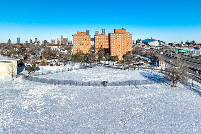 East Philips Park Aerial