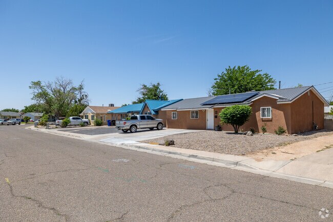 Solar panels top some of the ranch homes in sunny South Los Altos.