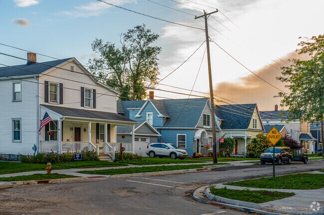 There is a wide variety of home styles in Maumee.