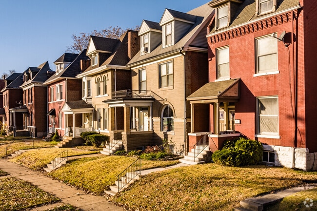 Academy is known for its rows of historic homes built for the 1904 World's Fair.