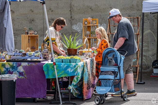 Local vendors set up shop at the annual Downtown Albany Block Party and Market.