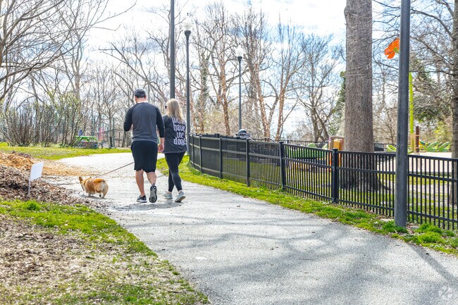 Parks and green spaces create serene escapes within the urban setting.