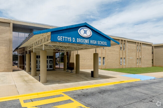 Broome High School in the Spartanburg area of South Carolina.