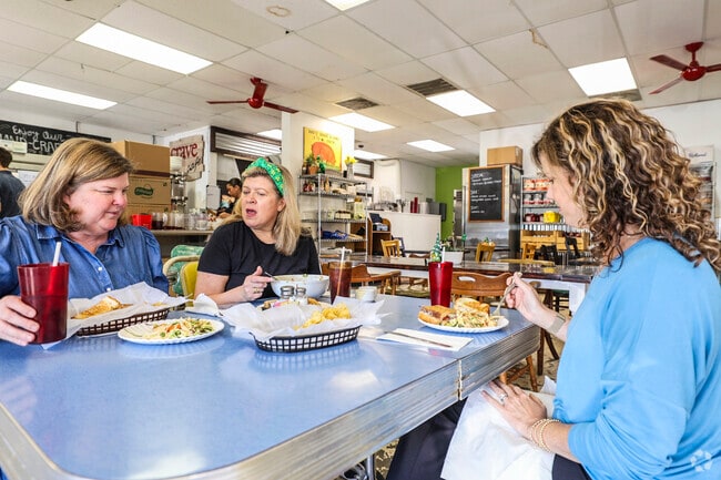 Crave Artisan Market is known for its' paninis, chicken pot pies, quiches, salads, and more!