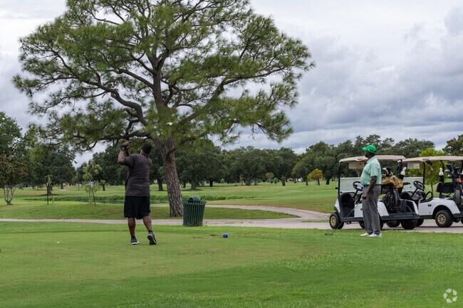 Residents love an afternoon game of Golf at Pontchartrain Park.
