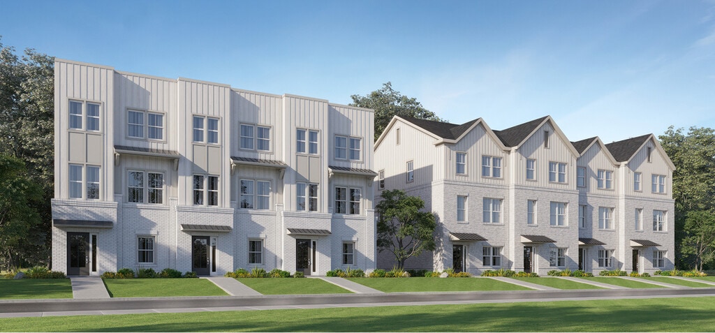 The Encore Townhomes Streetscape 070225