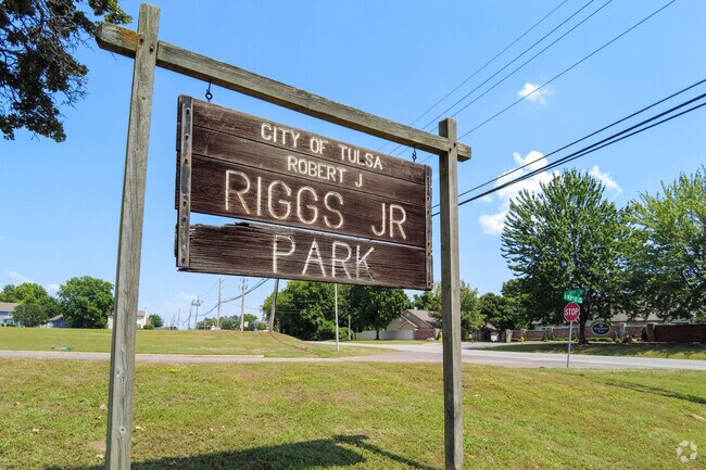 Riggs JR park is located on the South of the Ridge Pointe Neighborhood