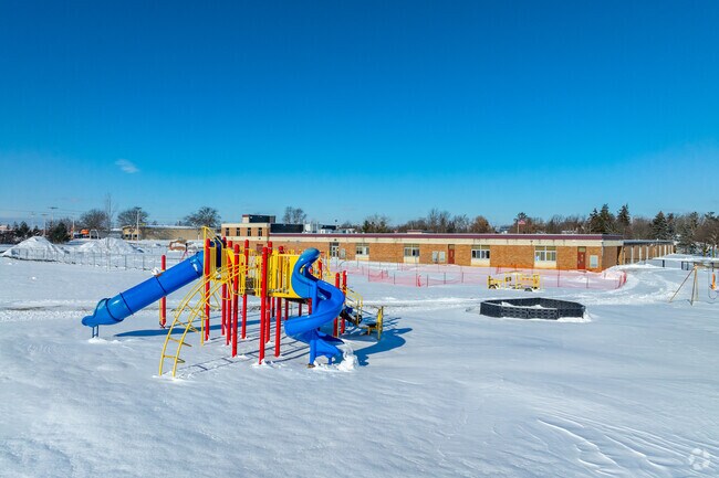Children love the playground at Turrill Elementary School.