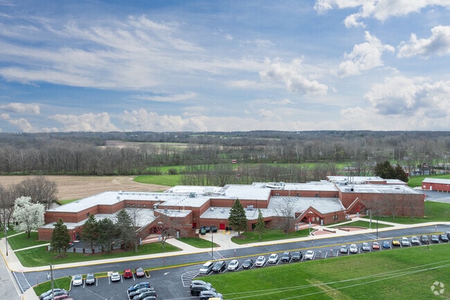 Tri-County North High School shares a building with the elementary and middle school.
