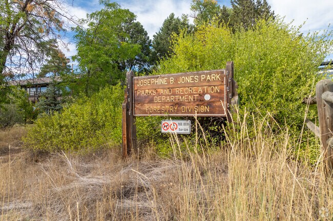 Josephine B. Jones Park offers a peaceful escape with scenic views and open green spaces.