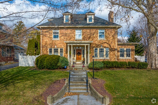 Modern Colonial design is a staple in Tatamy.