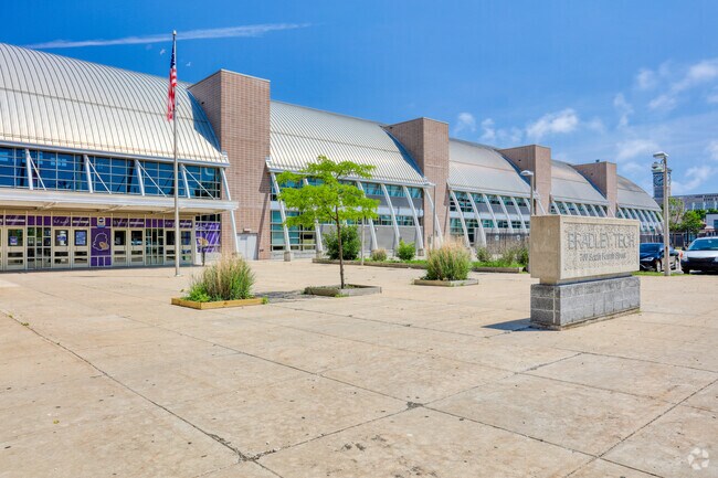 Bradley tech has a sleek modern design.