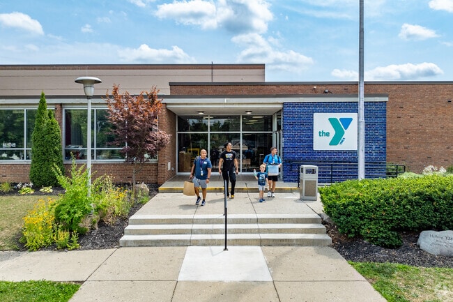 The residents of North Hilltop enjoy spending time at  the YMCA on Valleyview Drive.